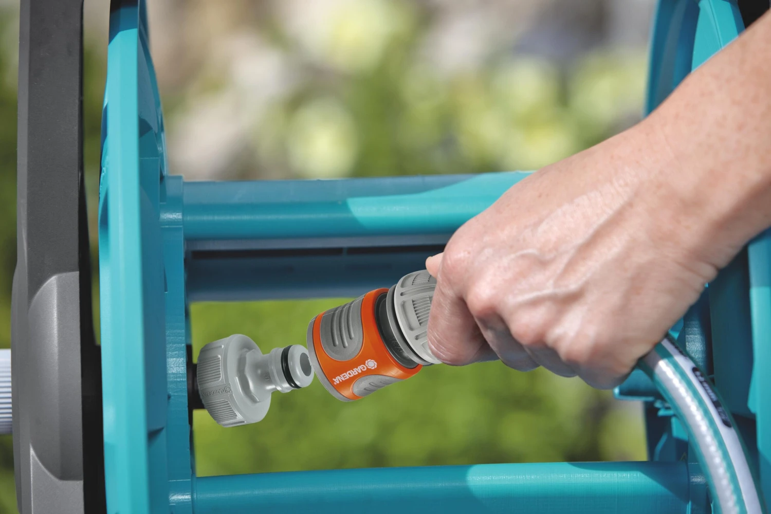 Gardena Classic Wand-Schlauchtrommel 50 Set 6 Gardena Classic Wand-Schlauchtrommel 50 Set – Bild 4