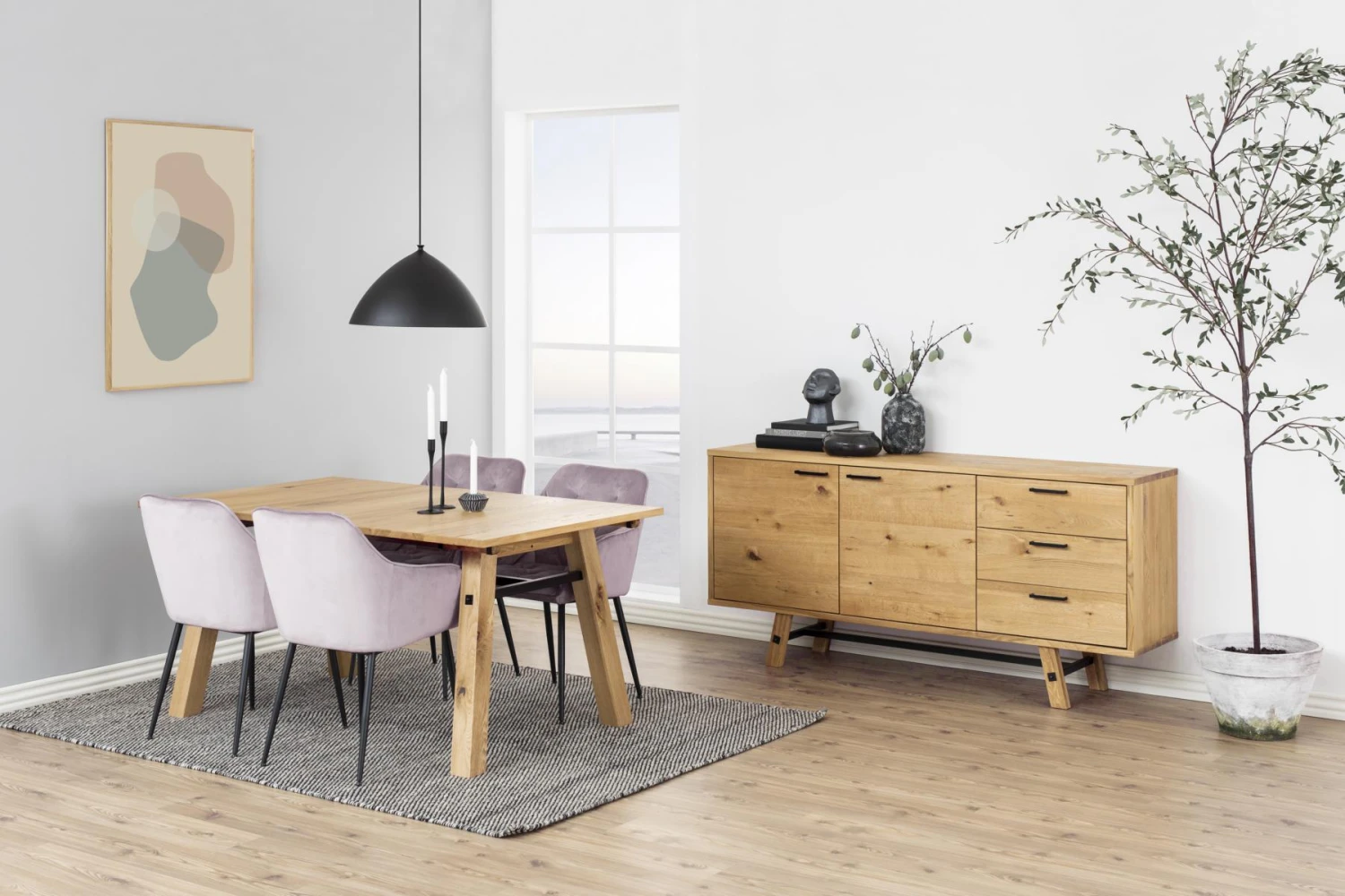 Actona Armlehnstuhl Brooke, Rose Samt 14 Actona Armlehnstuhl Brooke, Rose Samt – Bild 12