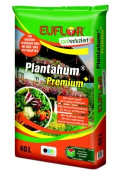 Euflor Plantahum Premium Torfreduziert, 40 L