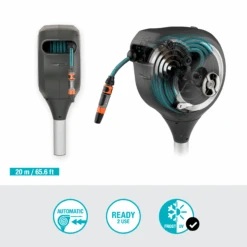 Gardena Garten-Schlauchbox Rollup M, Weiß, 20m -Heimtextilien le 017907