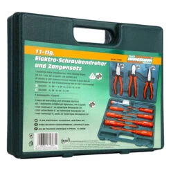 Mannesmann Schraubendreher- Zangensatz 15 Mannesmann Schraubendreher- Zangensatz -Heimtextilien m11240 elektro schraubendreher u zangenset 11 tlg 002