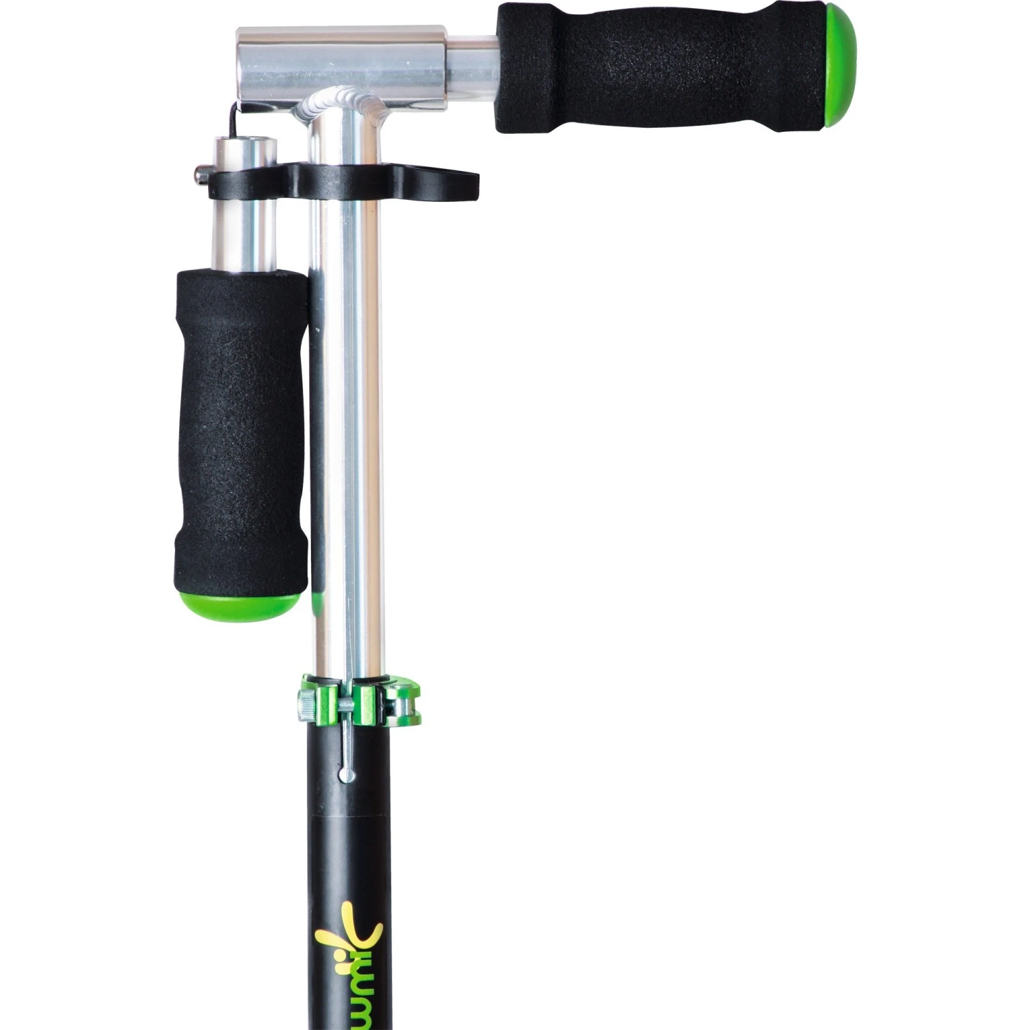 Muuwmi Alu Scooter 200 Mm, Schwarz/grün/gelb 5 Muuwmi Alu Scooter 200 Mm, Schwarz/grün/gelb – Bild 3