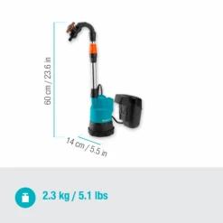 Gardena Akku Regenfasspumpe 2000/2 Solo 12 Gardena Akku Regenfasspumpe 2000/2 Solo -Heimtextilien nl 628660