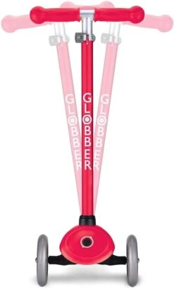 Globber Primo 3 Wheels Scooter, Rot -Heimtextilien outdoor fun scooter roller globber primo rot aut 422 102 3 2