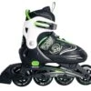 Muuwmi Kinderinliner, Verstellbar Gr. 37-40, Grün -Heimtextilien outdoor fun skaten inliner inlineskates muuwmi verstellbarer kinderinliner gruen gr 37 40 aut 427au 0