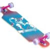 Muuwmi Longboard Compact ABEC 7 Space Mit Leuchtrollen 1 Muuwmi Longboard Compact ABEC 7 Space Mit Leuchtrollen -Heimtextilien outdoor fun skaten inliner longboards muuwmi longboard compact abec 7 space mit leuchtrollen aut 560 0