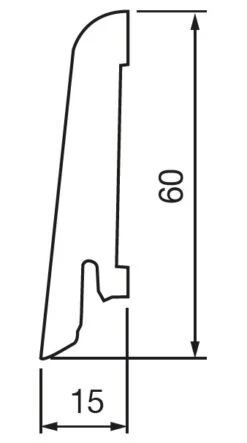 Amorim Decolife Sockelleiste Castle Oak