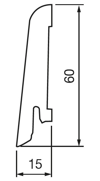 Amorim Decolife Sockelleiste Baltic Oak 3 Amorim Decolife Sockelleiste Baltic Oak